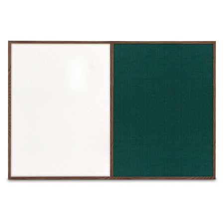 United Visual Products Slim Style Indoor Enclosed Radius Corkbo UVRDS23SB-SATIN-ULTMAR